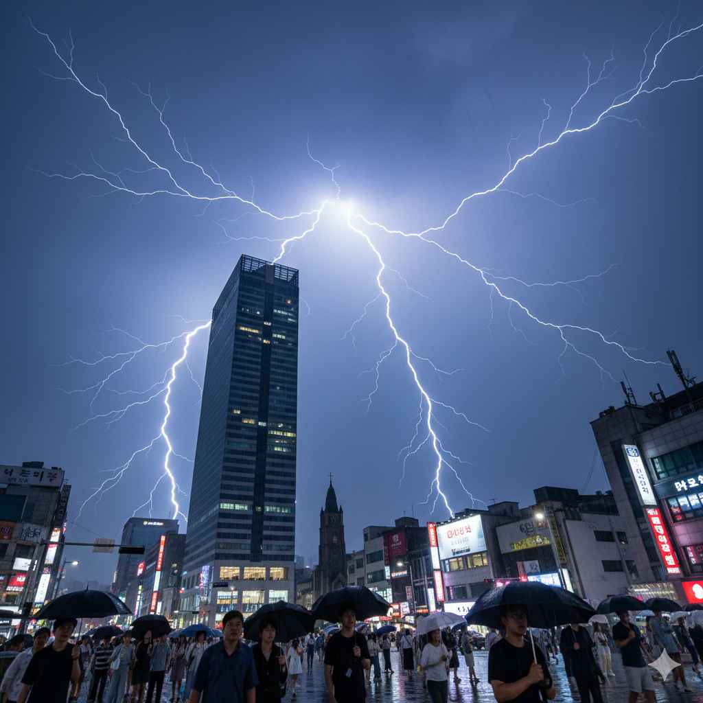 韓国語で「雷」は何というの？韓国語で「雷」を例文でマスターしよう！