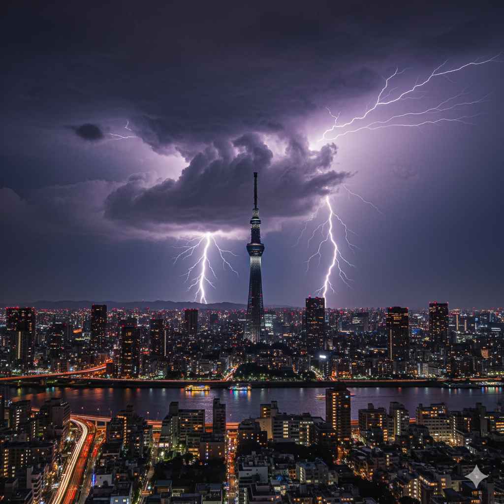 韓国語で「雷」は何というの？韓国語で「雷」を例文でマスターしよう！