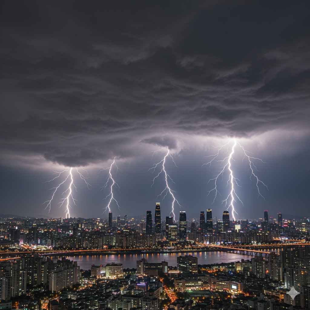 韓国語で「雷」は何というの？韓国語で「雷」を例文でマスターしよう！