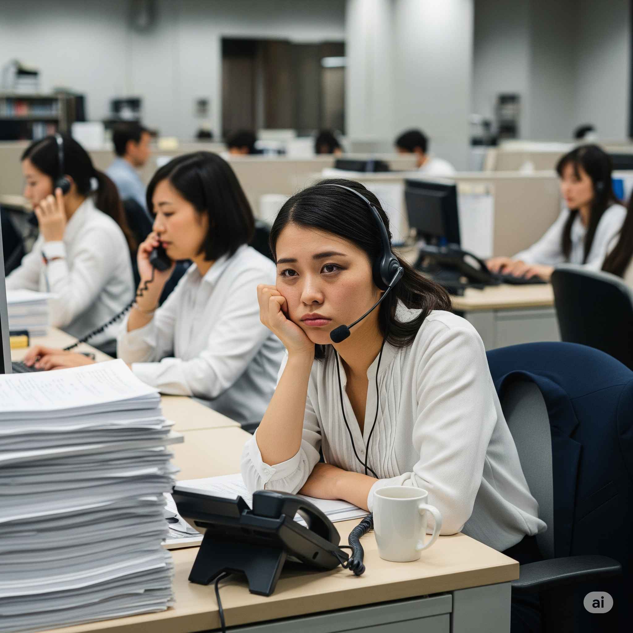 「コールセンターの仕事がきつい」と感じるあなたへ。キツイと言わる本当の理由と楽になるための対処法