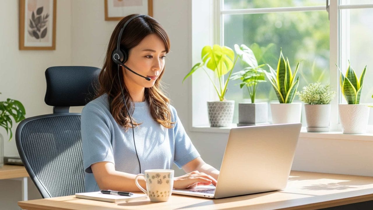 コールセンターの完全在宅勤務はなぜ今人気？コールセンターの完全在宅勤務メリット・デメリットから仕事の探し方まで