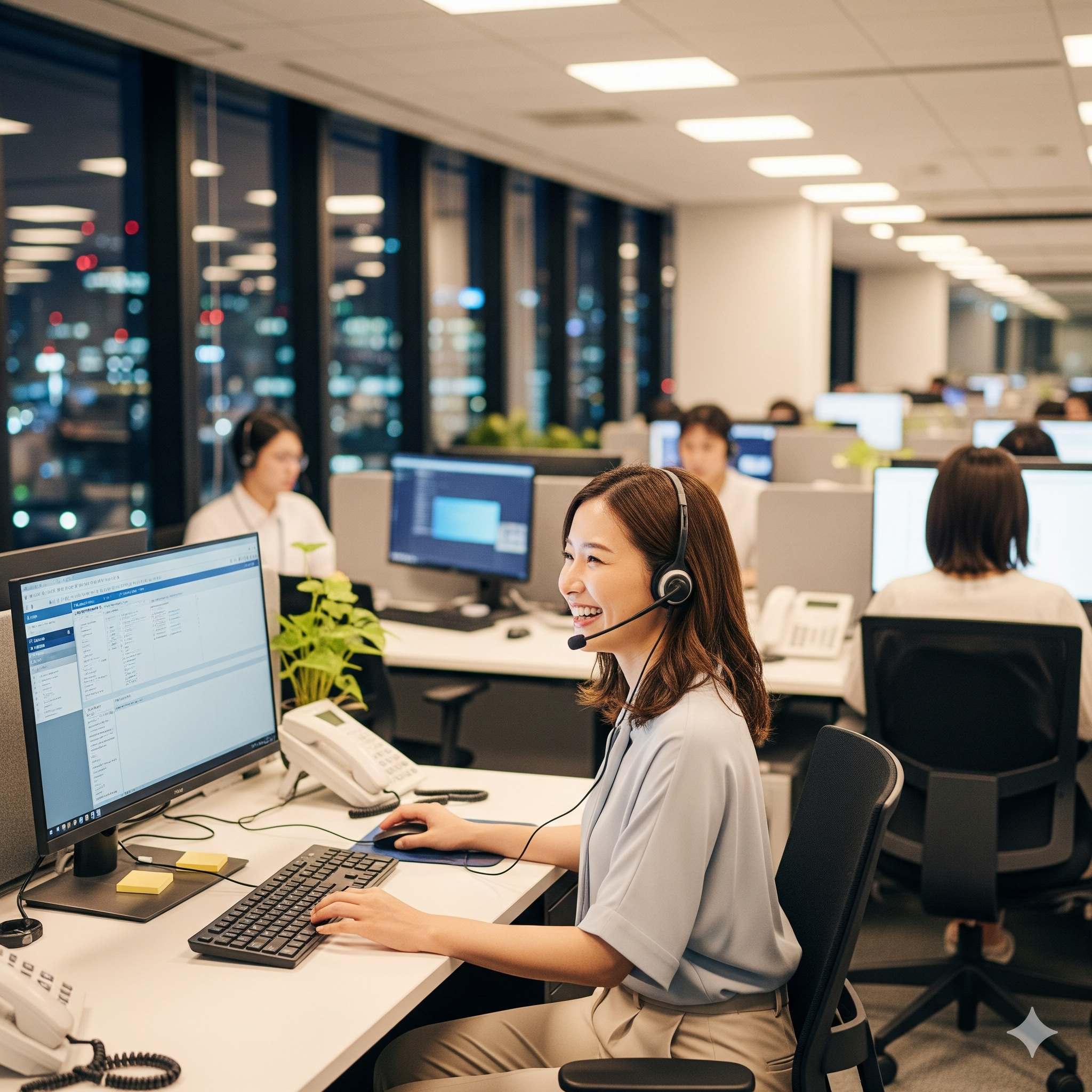 コールセンターの夜間運営が競争力を左右する時代へ：夜間運営のメリットから成功戦略まで徹底解説