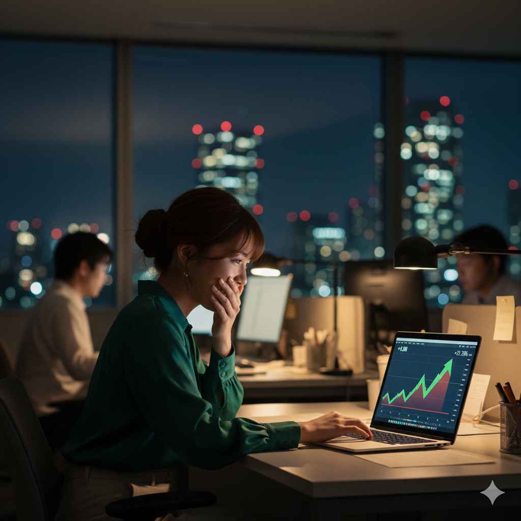 上司と飲みに行く時間とお金がもったいない！そのお金NISAに入れたらいくらになるんだろう？