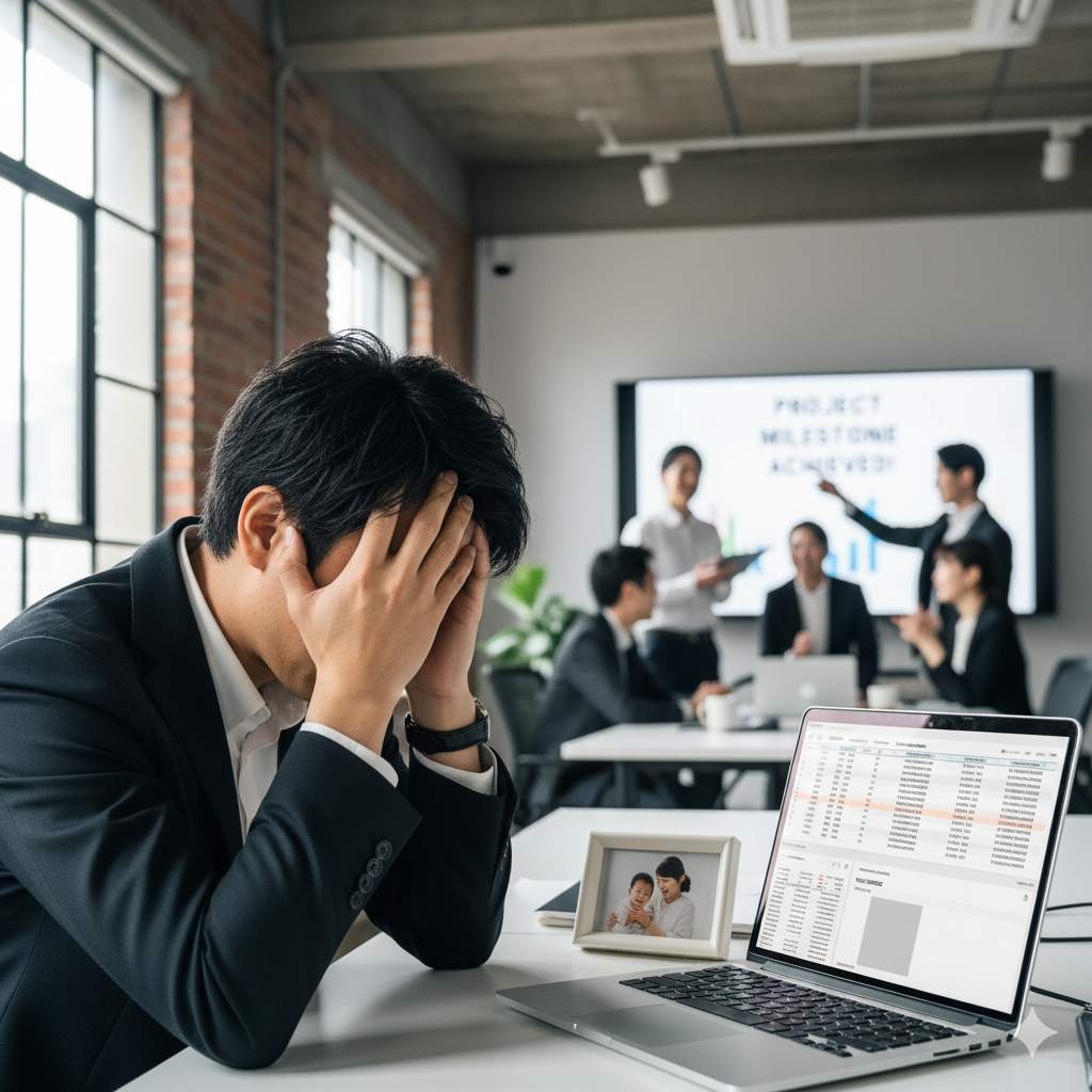 【育休一年男子】育休を1年取得した男性社員の末路が悲惨すぎてみていられない・・・