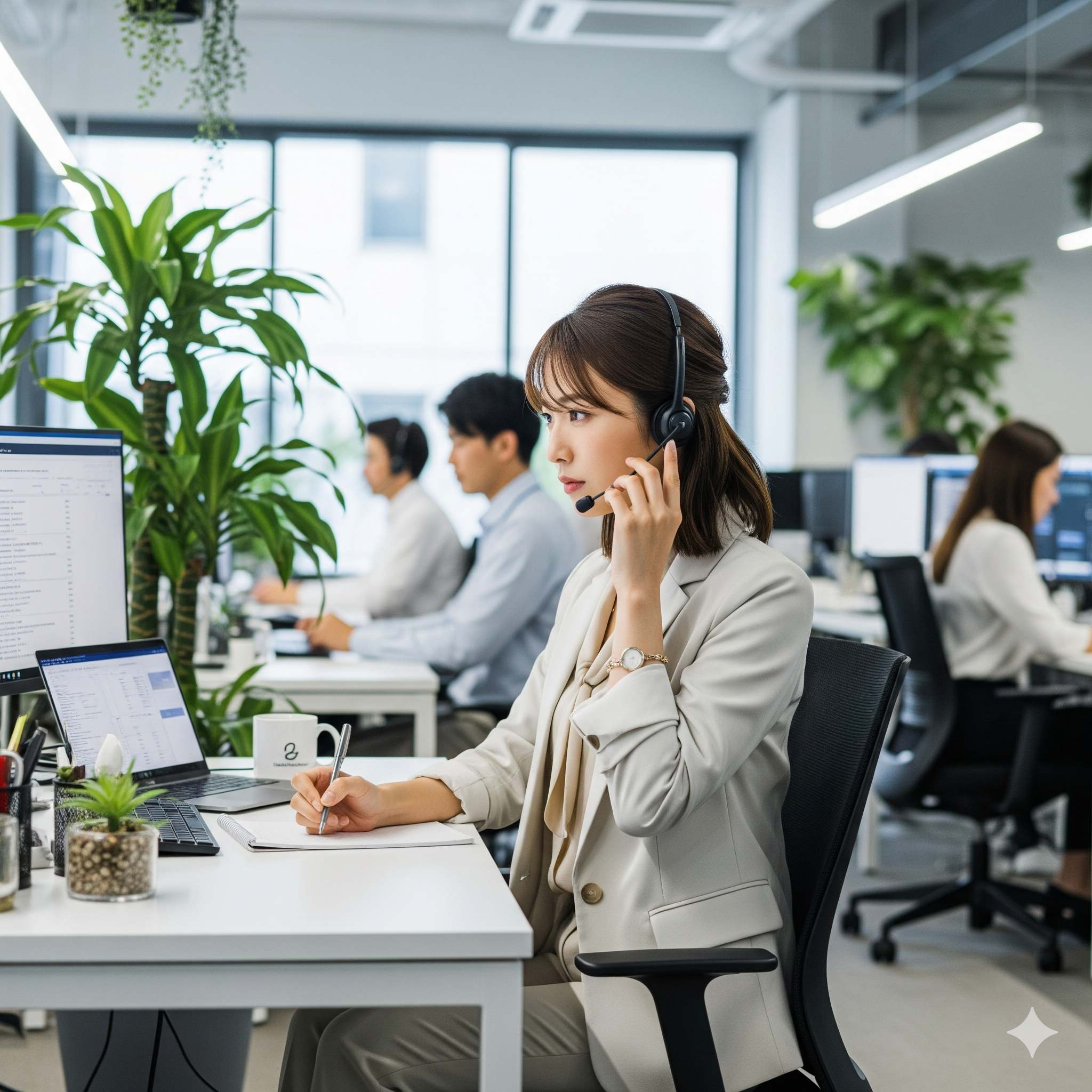 コールセンターの稼働率を徹底解剖！最適な数値で生産性とオペレーター満足度を両立する稼働率の管理方法