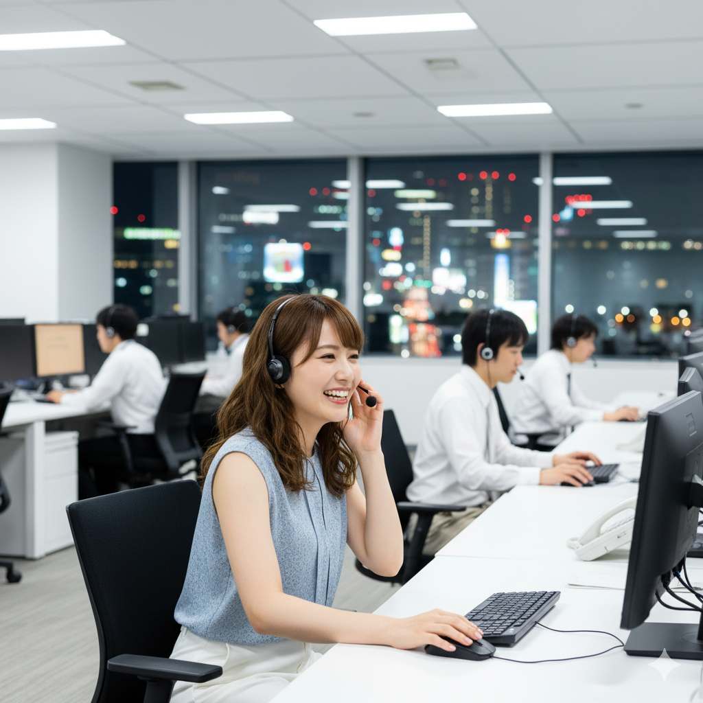 コールセンターの夜間運営が競争力を左右する時代へ：夜間運営のメリットから成功戦略まで徹底解説