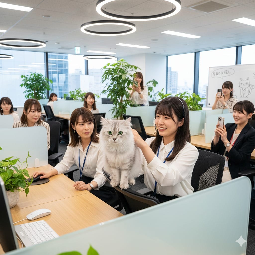 コールセンターと猫の意外な関係とは？猫とリラックス効果と働きやすさの秘密
